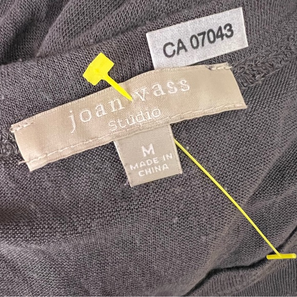 Joan vass dress high low style grey light weight long tank top shirt luxury - Picture 5 of 5